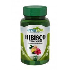 HIBISCO COM GENGIBRE 90 Cápsulas 500mg